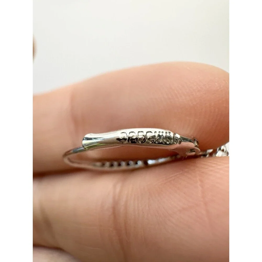 Unbranded sterling silver